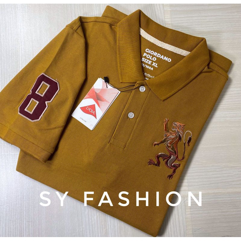 GIRDANO KERAH 3D SINGA/POLO SHIRT PRIA SINGA PREMIUM/KERAH PRIA WANITA