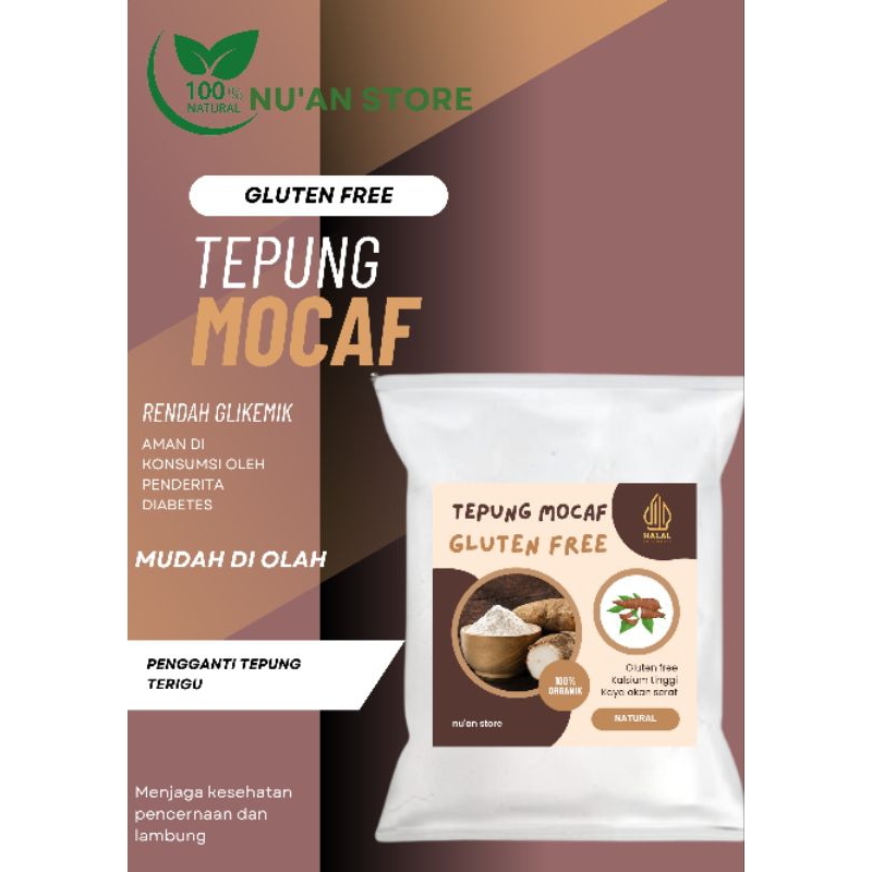 

TEPUNG MOCAF GLUTEN FREE KEMASAN 1KG