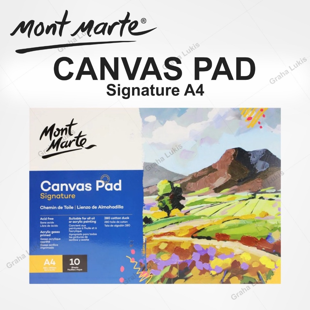 

KODE R1M9 Mont Marte Canvas Pad Acid Free A4