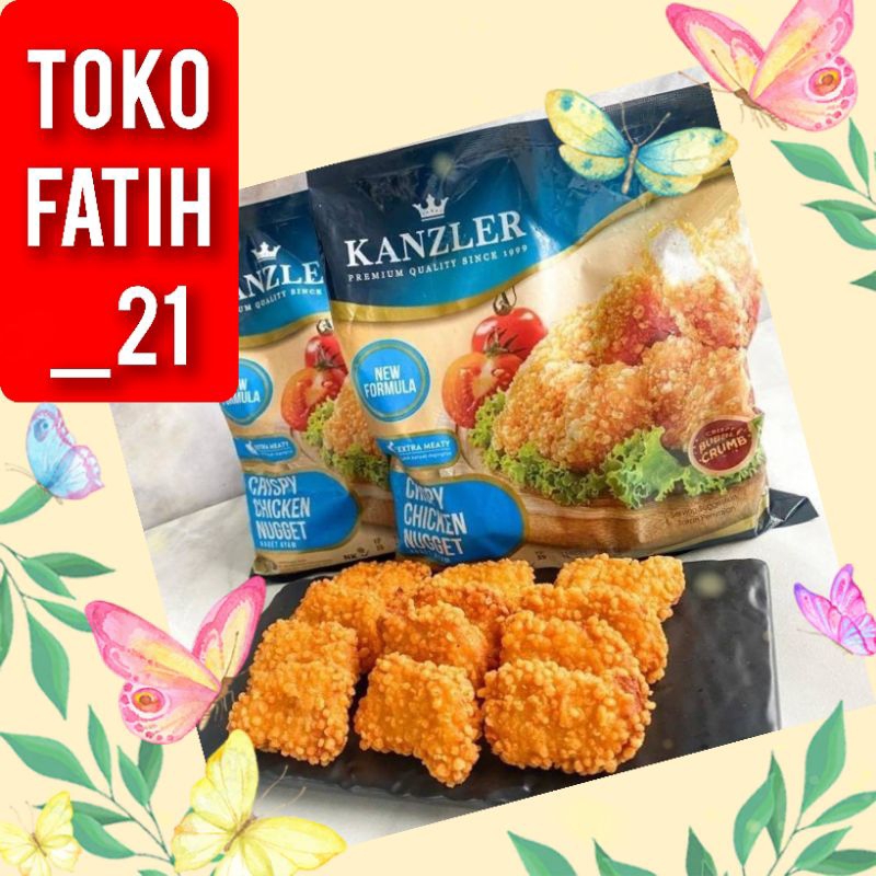 

Kanzler Crispy Chicken Nugget Kemasan Mini 450gr Merupakan inovasi Nugget Ayam yang dilapisi “Extra Crispy Bubble Crumb” berbentuk bubble