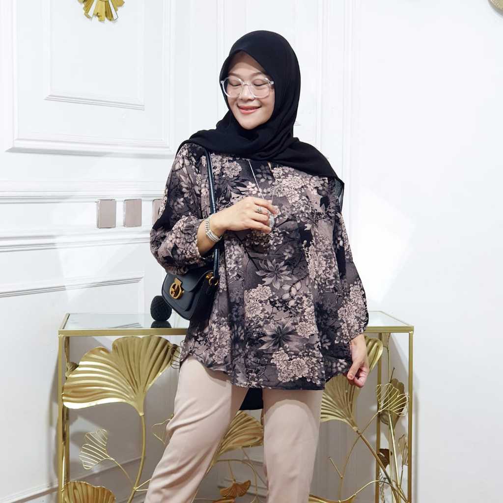 Atasan Blouse Wanita Nagita By. Teh Diana Fashion