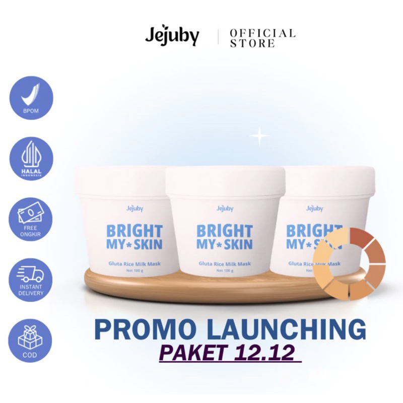 Gluta Rice Milk Mask