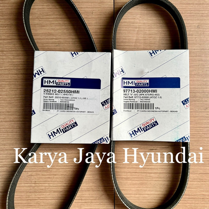Fan belt tali kipas Hyundai i10