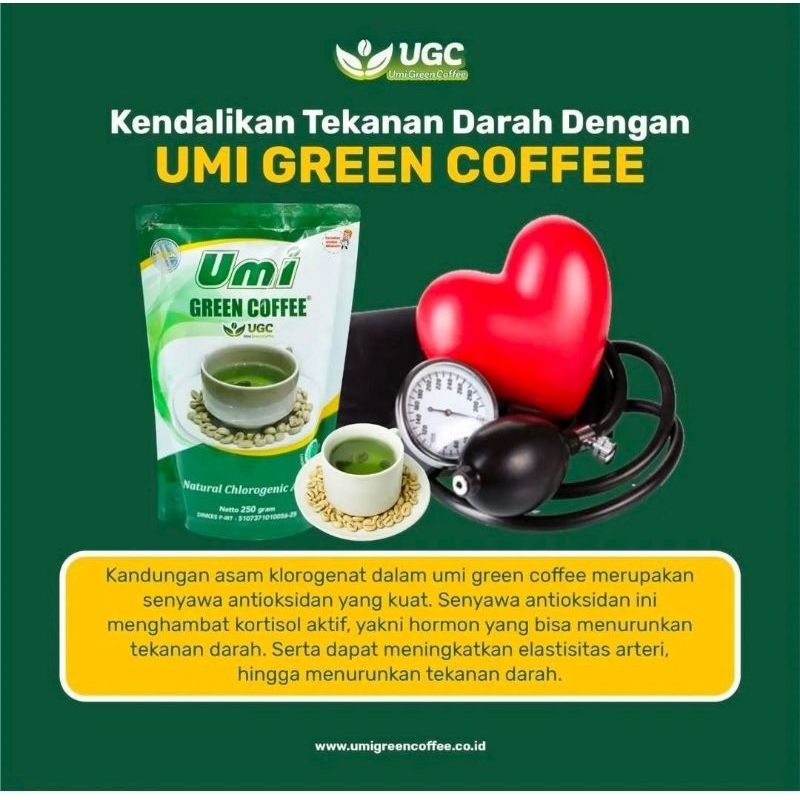 

UGC Umi Green Coffee Kopi Hijau 250 gram Original