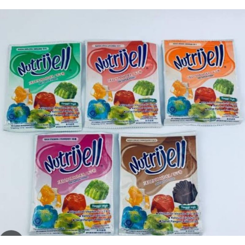 

Nutrijell Sachet Rasa Buah 10g