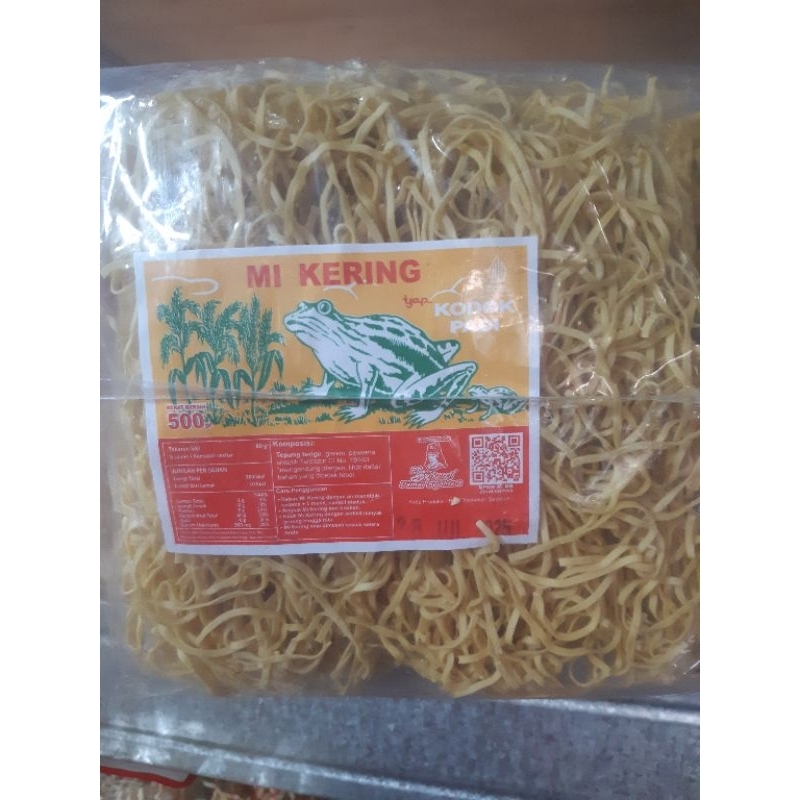 

Mie Kuning Cap Kodok / Mie Kuning Bakmi / Mie Kodok / Mie Kering