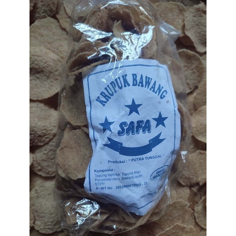 

Kerupuk Bawang 500 Gram