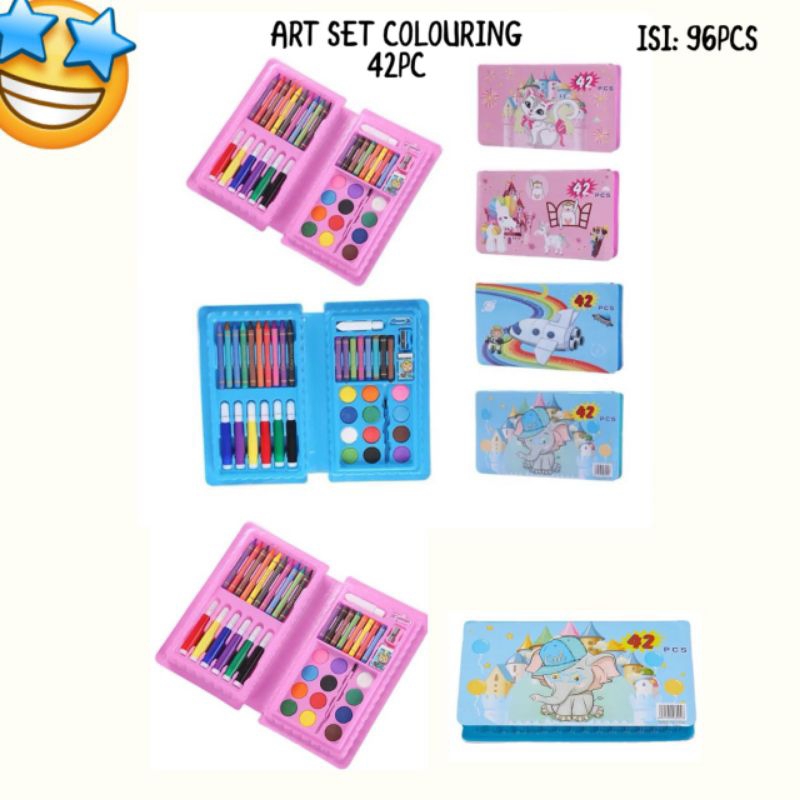 

Cat Kerayon isi 42 pcs
