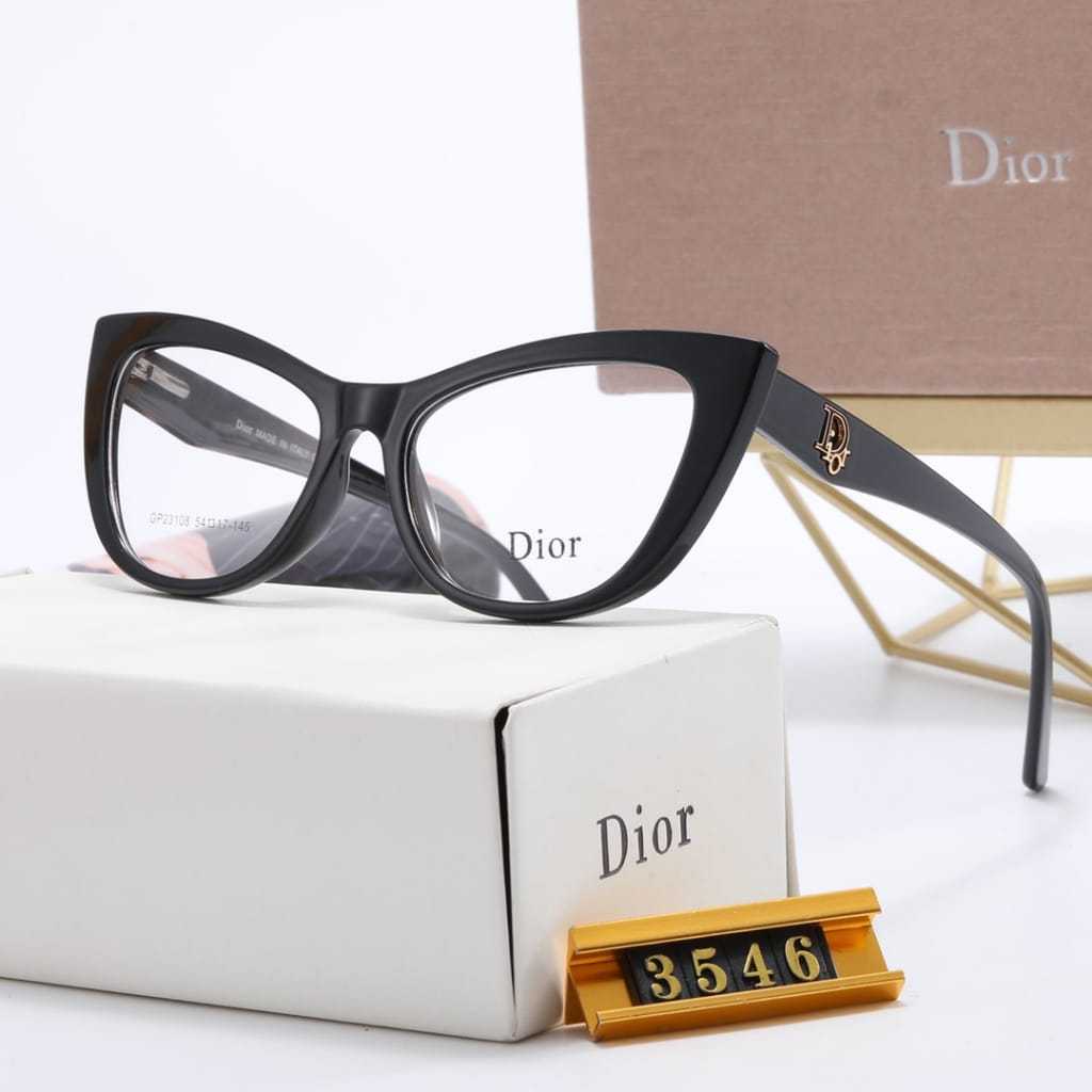 KACAMATA DIOR PREMIUM CAT EYE BISA GANTI LENSA ANTI RADIASI BLUERAY PHOTOCROMIC BLUCROMIC