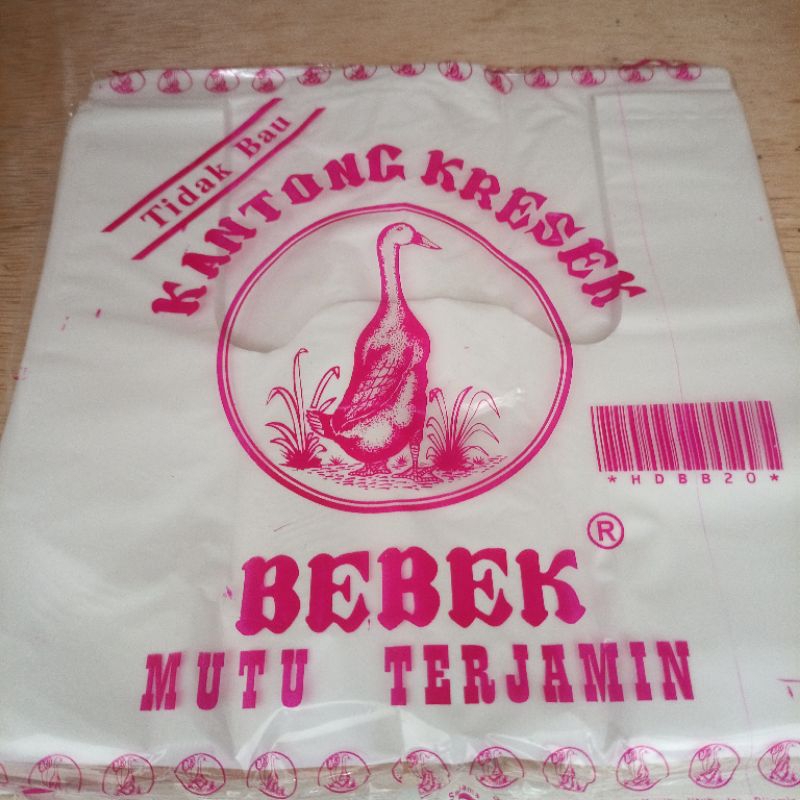 Kantong Kresek 20 Bebek / 10 bungkus