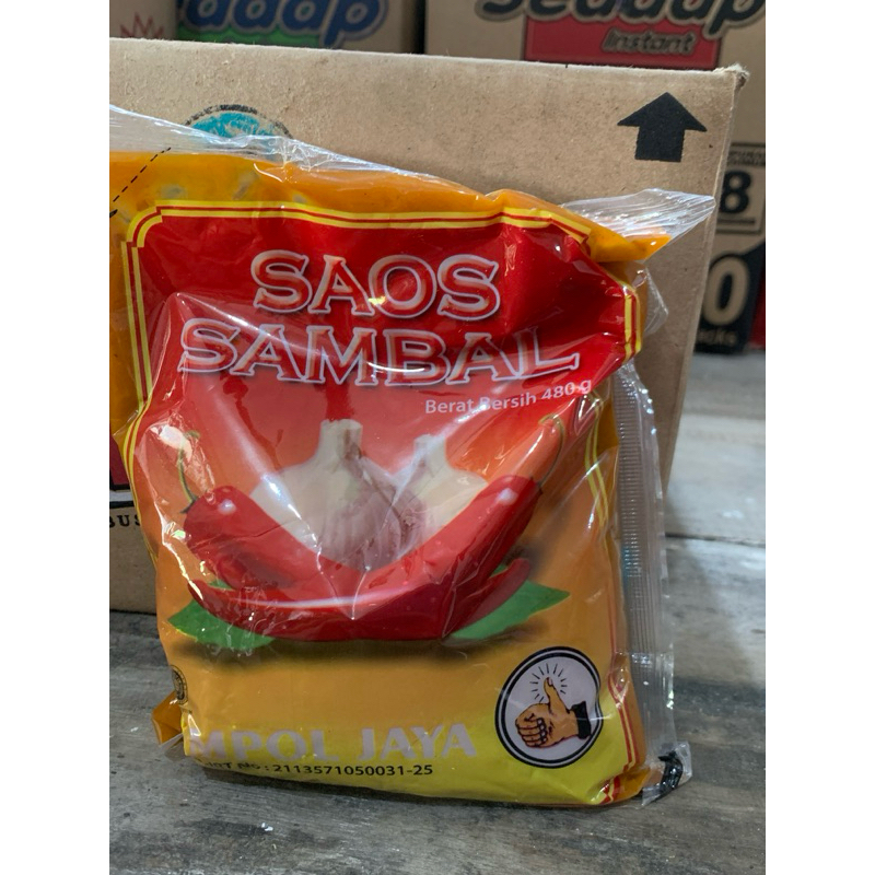 

saos sambal berat bersih 480 g