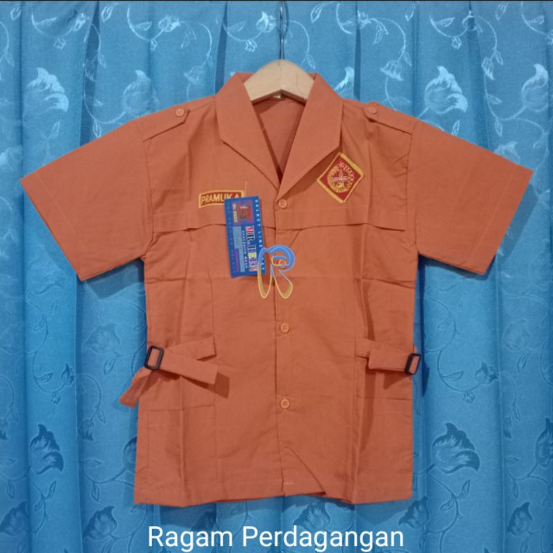 Baju Pramuka Perempuan SD - MR. BEEN, Lengan Pendek - NO.13