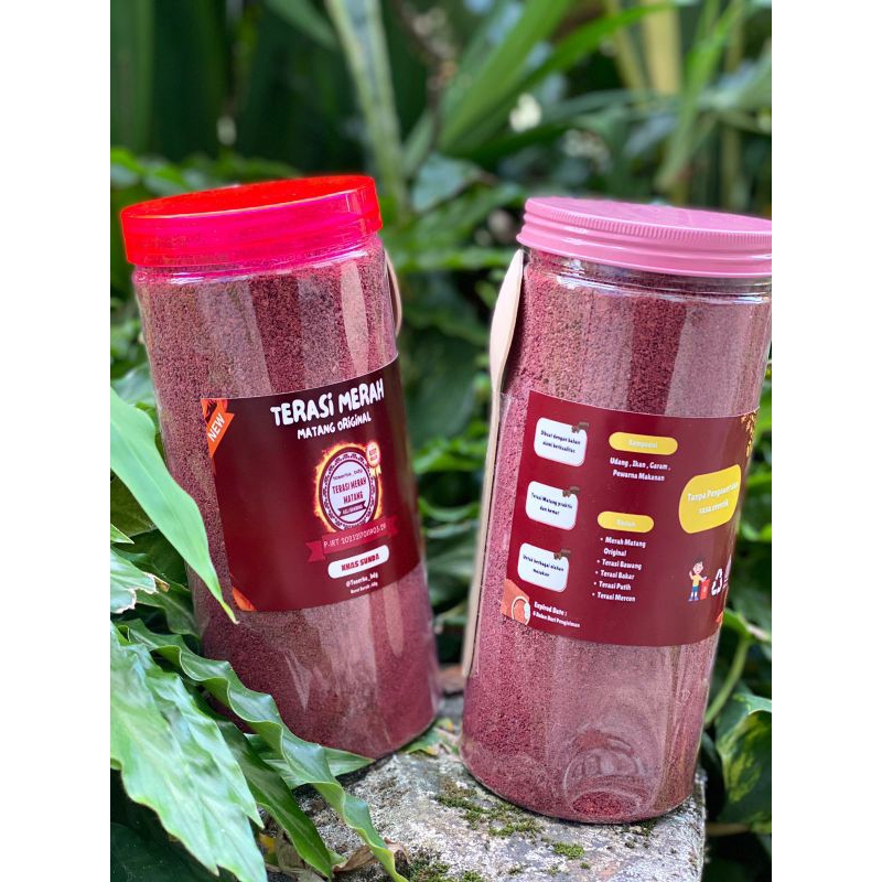 

RB22 Terasi Merah Bubuk Matang SUPER JUMBO
