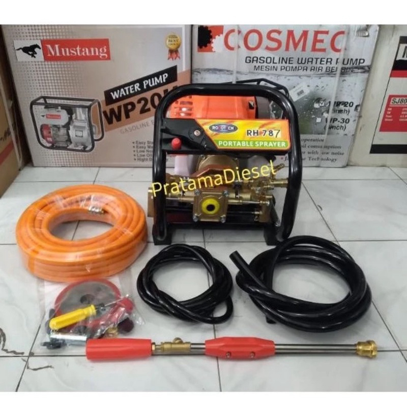 Steam portable 2tak(787)  steam portable power sprayer 2tak Robotech