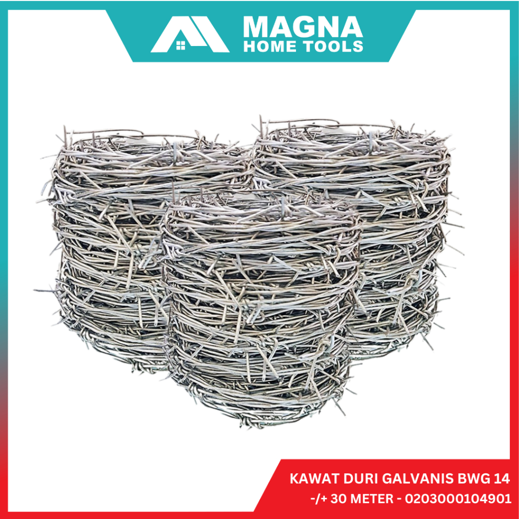 KAWAT PAGAR DURI GALVANIS BWG 14