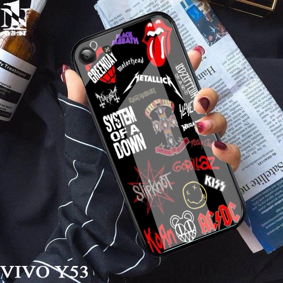 Case Vivo Y53  [Band Aesthetic] Aneka casing, case, kondom hp, custom case, case aesthetic case mura
