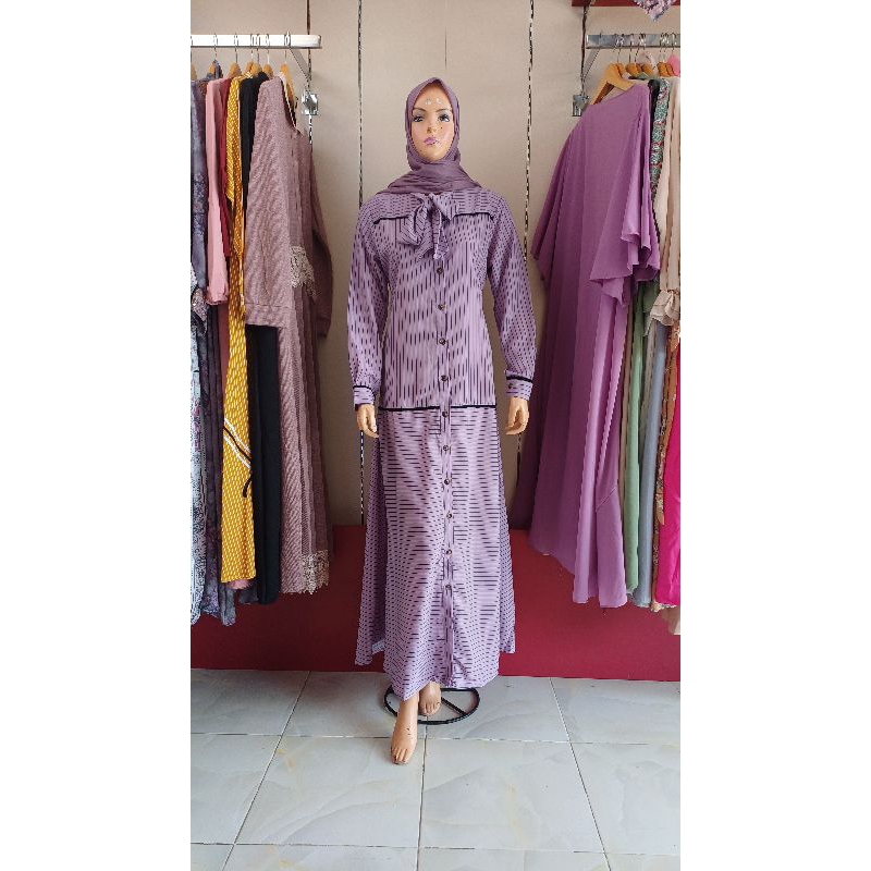 GAMIS UNGU SALUR PREMIUM
