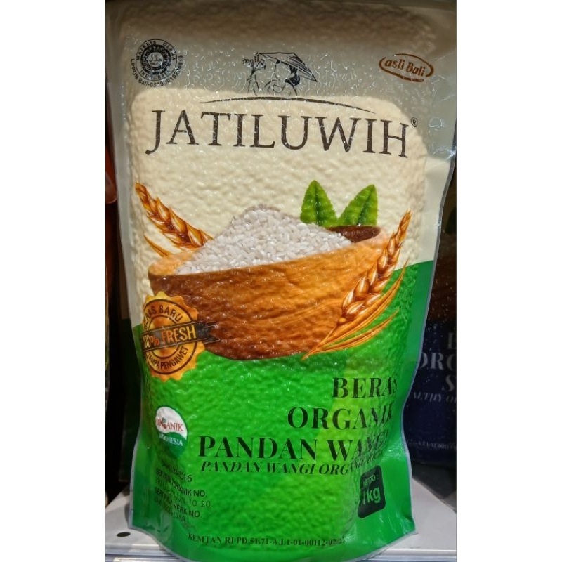 

Beras Organik JATILUWIH Pandan Wangi 1 kg - HK