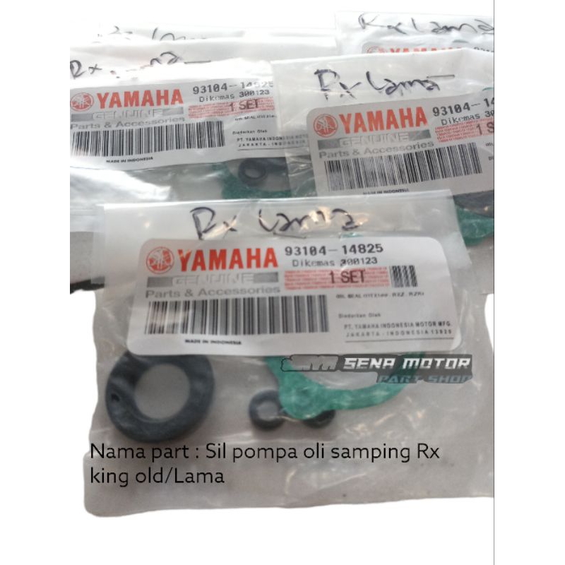 SEAL SIL POMPA OLI SAMPING RX KING LAMA RXS RX SPESIAL