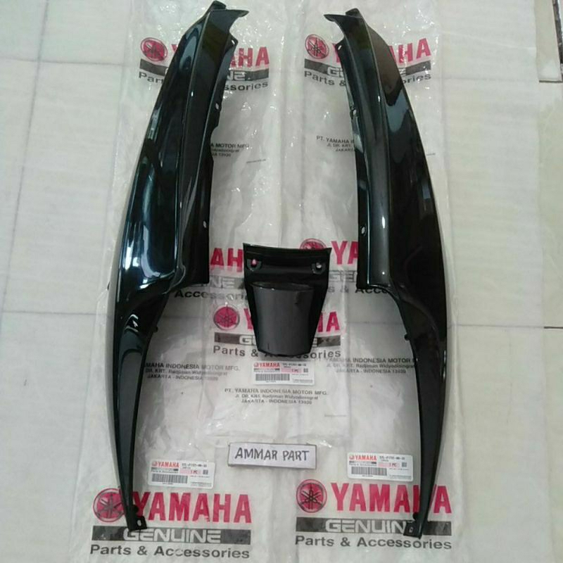 Body Samping Mio Sporty Hitam Original Yamaha Set Sambungan Body Original