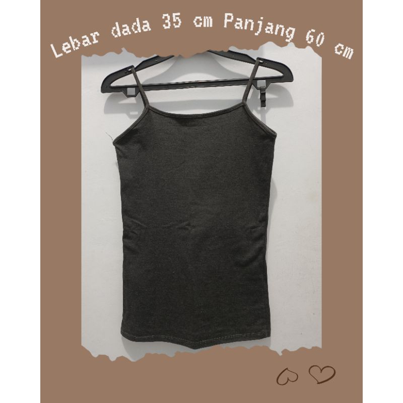 preloved tanktop wanita / inner wanita / baju perempuan