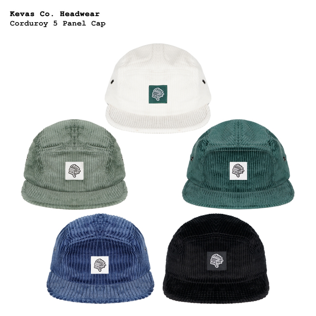 Kevas Corduroy 5 Panel Cap