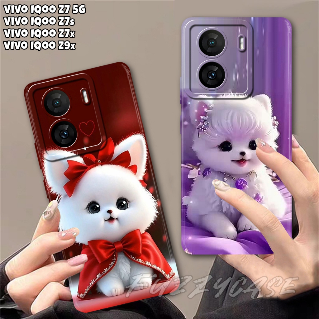 Case Hp Vivo IQOO Z7 5G / Z7x / Z7s / Z9x Softcase Pro Camera Terbaru KC02 - Casing Hp - Fuzzycase