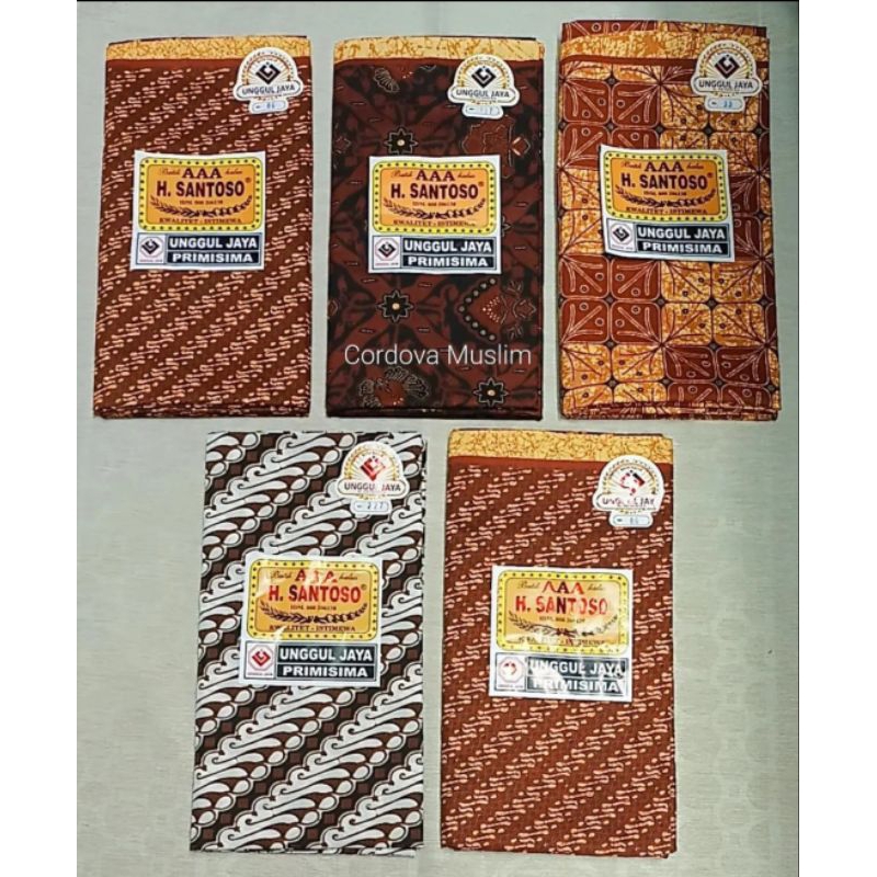 KAIN PANJANG SANTOSO / KAIN BATIK / JARIK