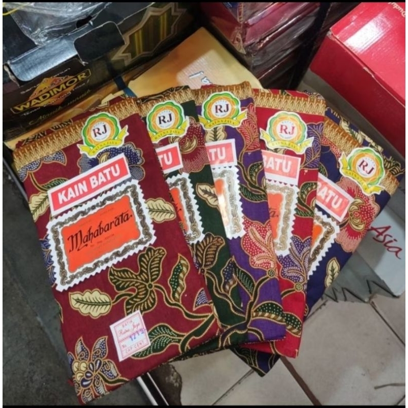 kain panjang batik Mahabarata cap cent