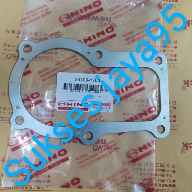 PAKING TURBO PANJANG HINO LOHAN GASKET TURBO PANJANG HINO LOHAN 24109-1700
