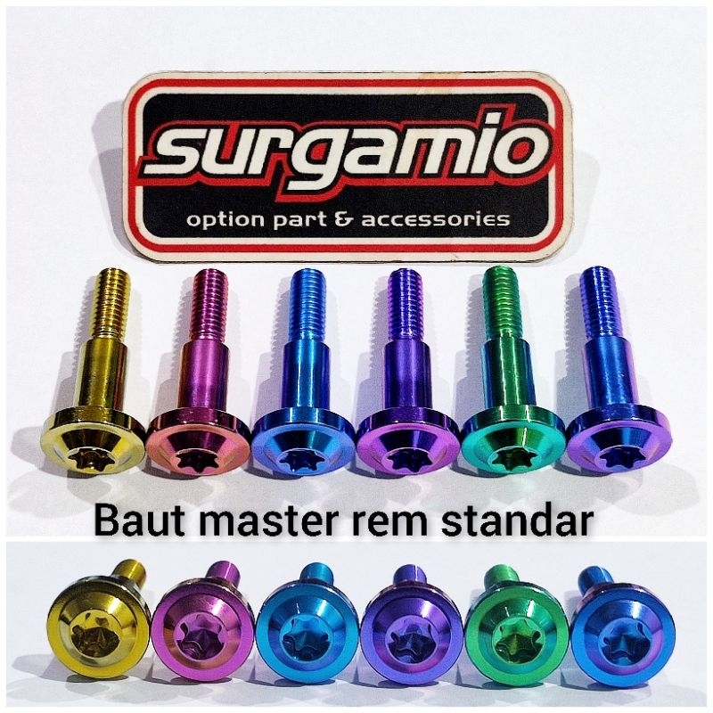 Baut titanium master rem mio standar baut titan handle master rem mio Grade 5 Vietnam