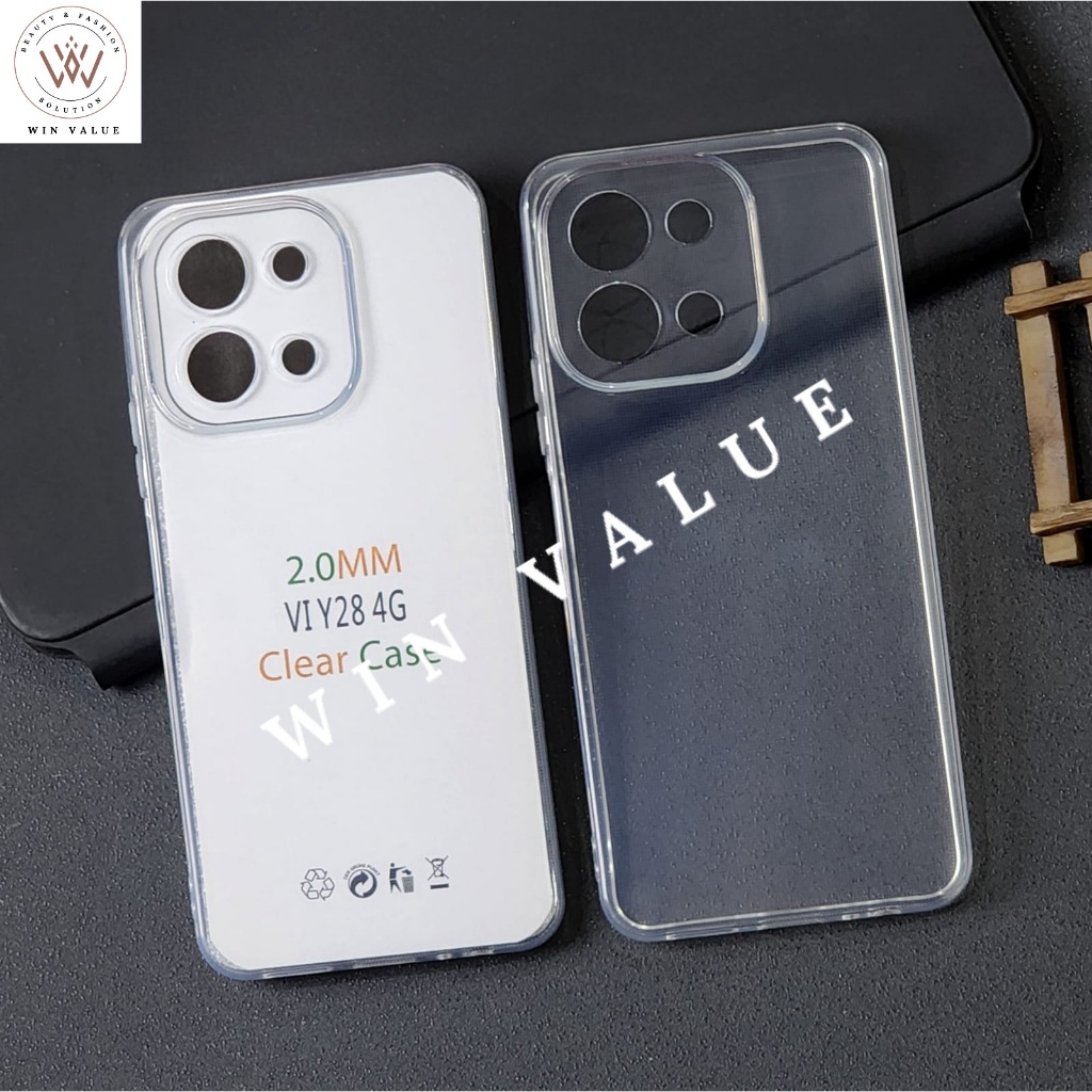 Vivo Y28 4G Clear Case Bening Softcase Clear Case Vivo Y28 4G