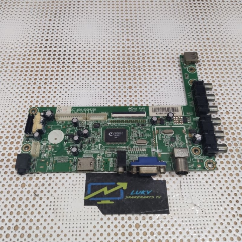 MB TV CHANGHONG 24B1000 MAINBOARD MESIN TV