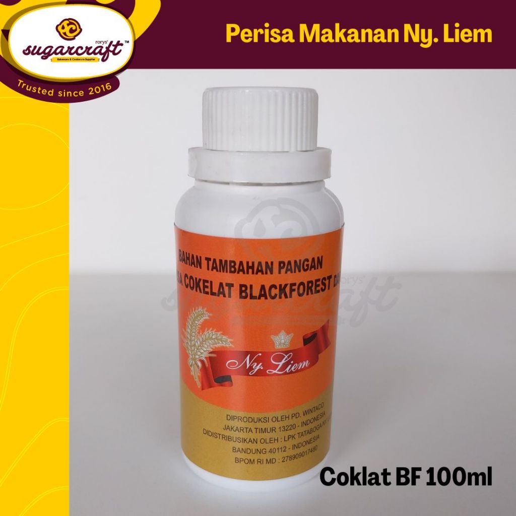 

Perisa/pasta kue Ny. Liem Coklat Black Forest 100ml