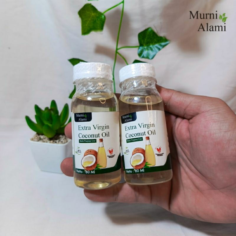 

EVCO|VCO|EXTRA VIRGIN COCONUT OIL|Minyak Kelapa Murni 100% 80ml
