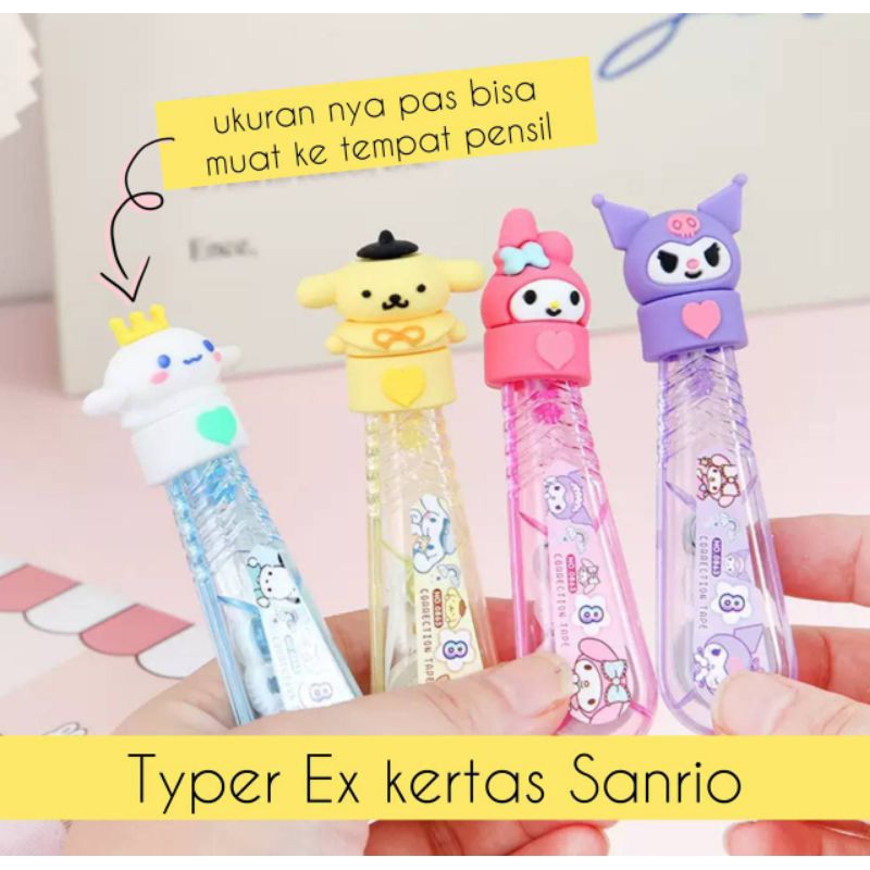 

Tip Ex Kertas Sanrio Dino-- MC253