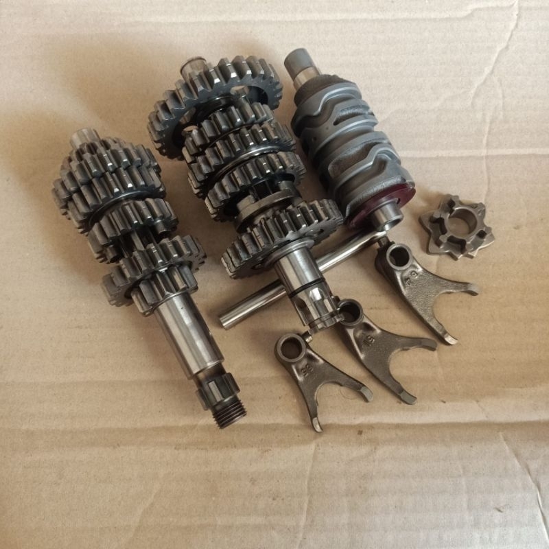 Gigi Rasio Gearbox Gear Ratio Transmisi Assy Ninja R RR SS