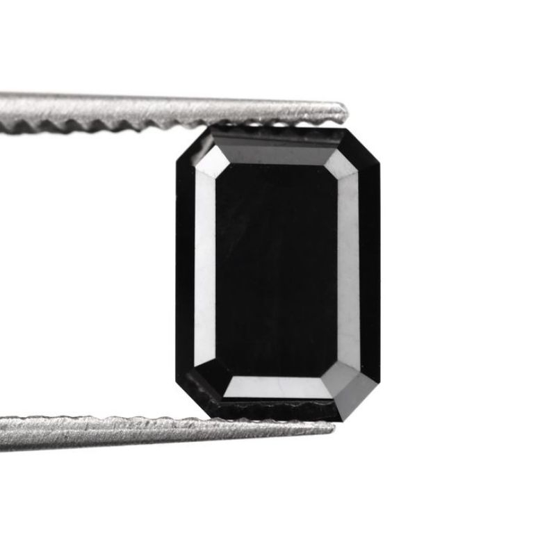 BERLIAN HITAM ASLI NATURAL/EMERALD/BLACK NATURAL DIAMOND/EMERALD SHAPE