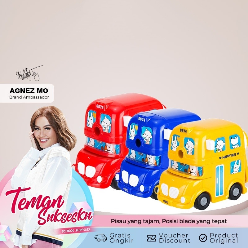 

Deli-E0674 Rotary Pencil Sharpener