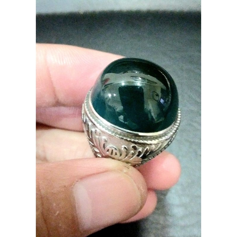 Batu Bacan Natural Cokelat Mumbul