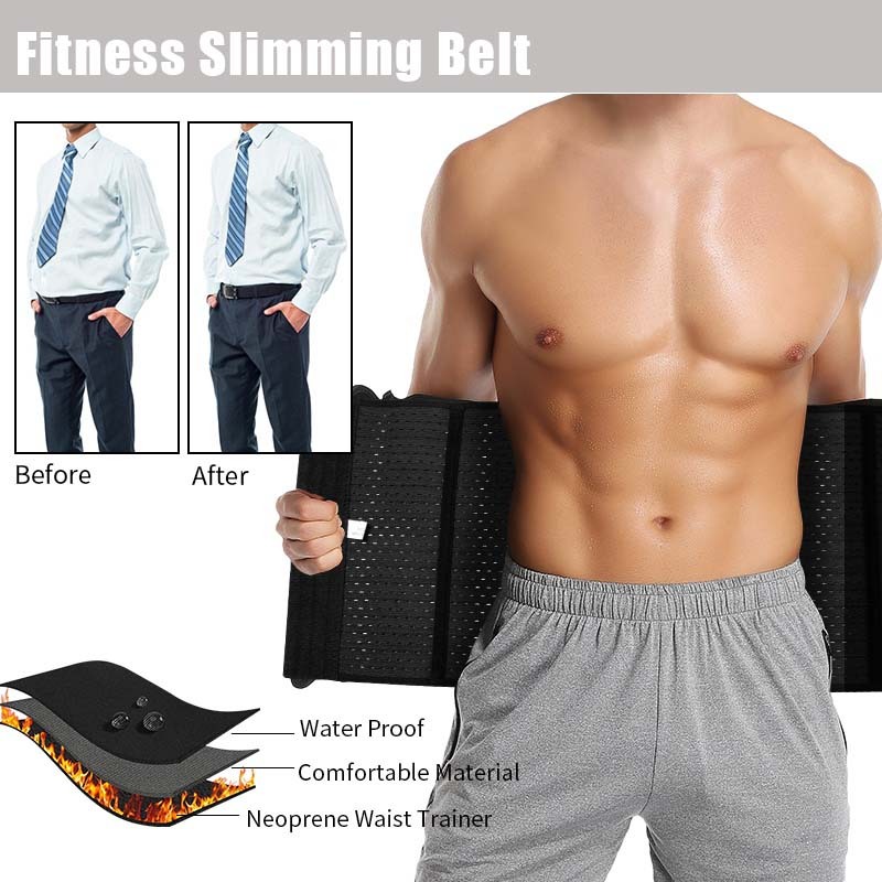 Corset Pelangsing Perut Pria Universal Korset Laki Laki Uniseks Korset Pelangsing Perut Night Fat Bu