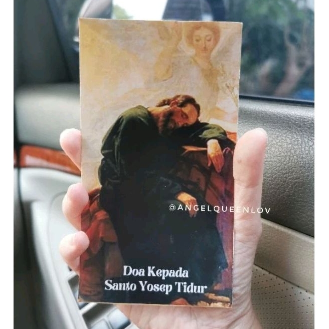 Lembar Doa Kepada Santo Yoseph Tidur / Santo Yosep Tidur / Santo Yusuf Tidur / Santo Yosef Tidur