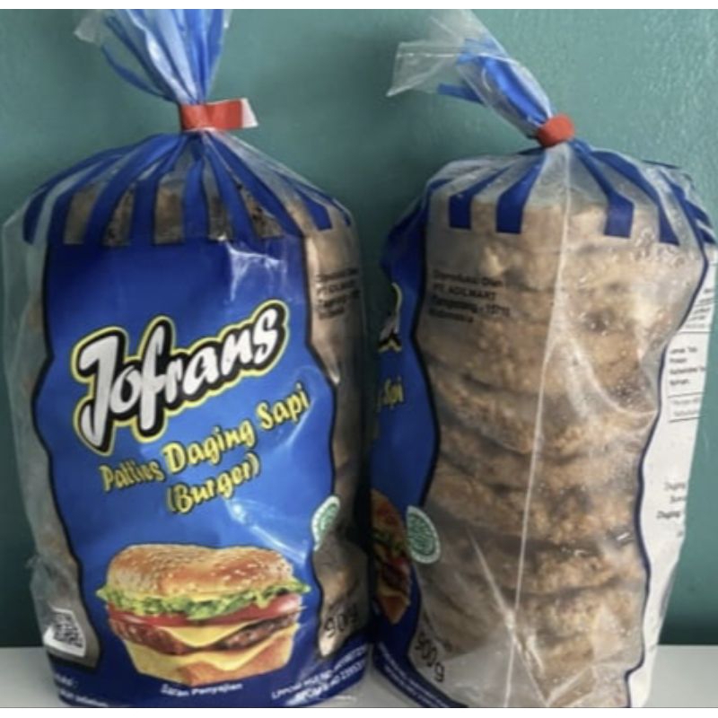 

burger jofrans 900g