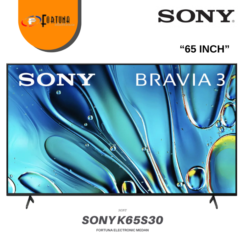 TV SONY BRAVIA 65 INCH K65S30 4K UHD GOOGLE TV NEW 2024 GARANSI RESMI