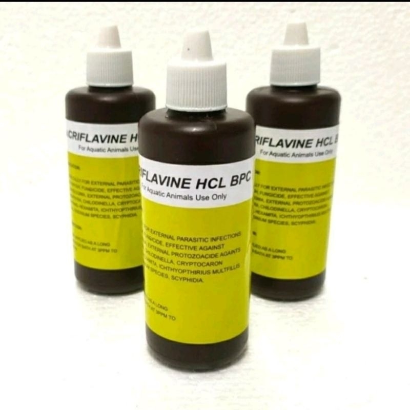 Acriflavine 100ml acriflavine HCL BPC obat ikan