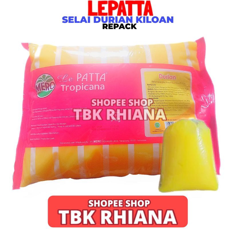 

Selai Durian Creamfill Lepatta 1Kg