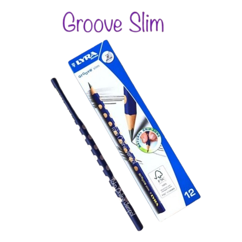 

Lyra Groove Slim Pensil Tulis Anak Segitiga HB Slim - 1760100