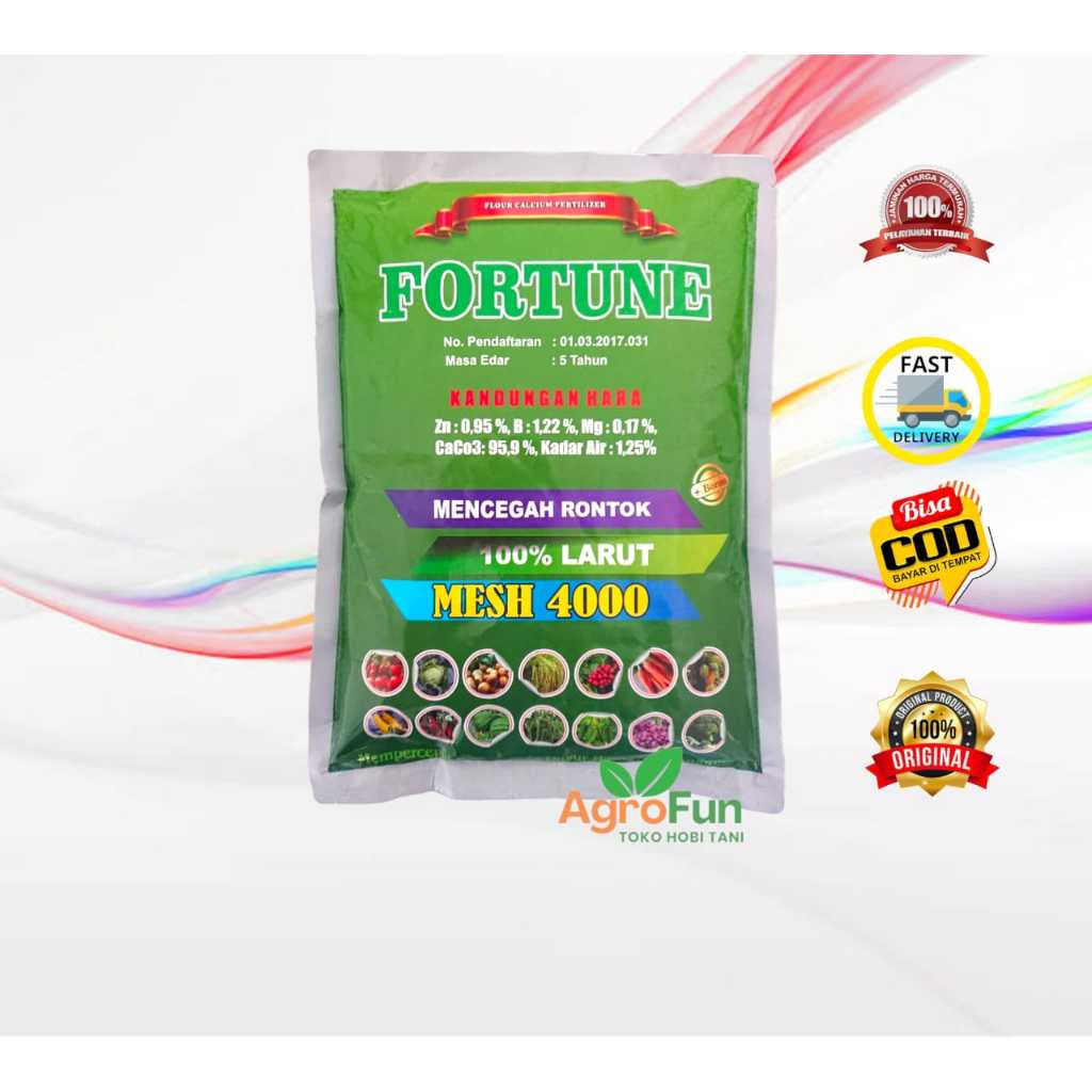 Pupuk Kalsium Ratu Fortune Mencegah Rontok dan Layu segalaTanaman Kemasan 1 kg