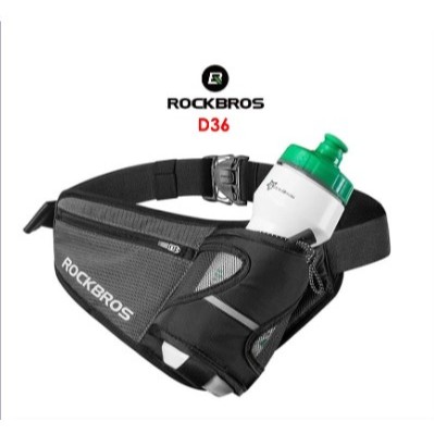 Rockbros D36 Tas Pinggang Botol Lari Sepeda Sports Waist Water Bag