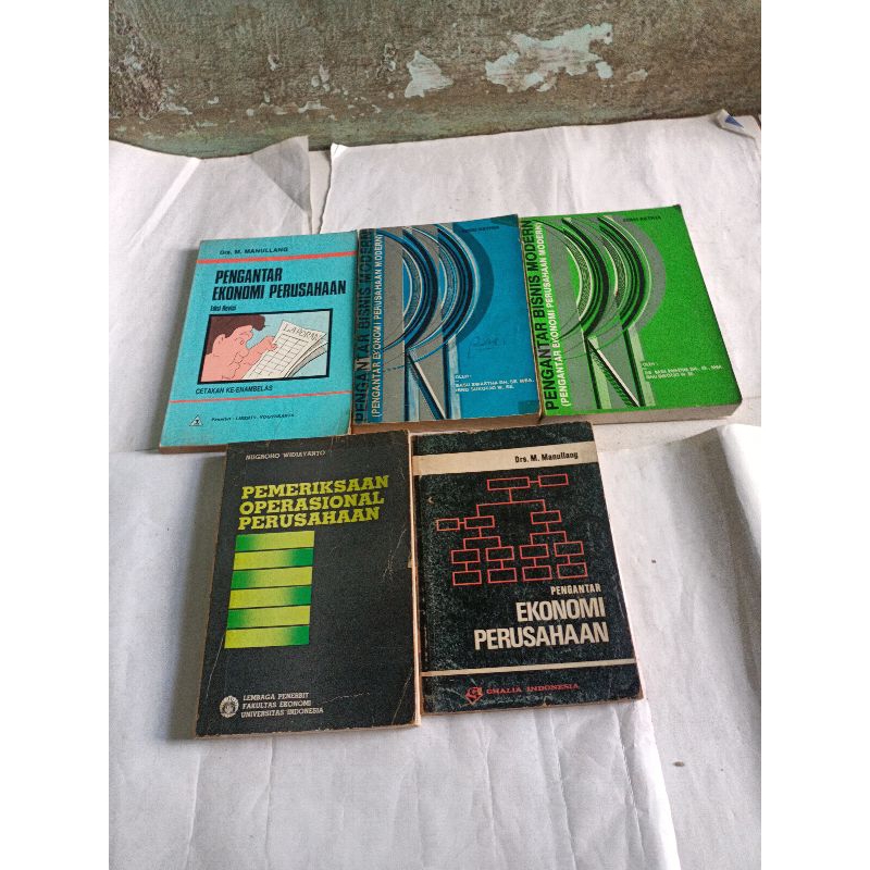 PENGANTAR EKONOMI PERUSAHAAN-PERUSAHAAN, PENGANTAR BISNIS, PEMERIKSAAN OPERASIONAL PERUSAHAAN